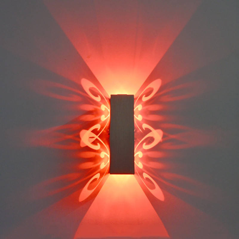 Lampe de Projection RVB en aluminium pour restaurant d'hôtel de bar déco résidentiel intérieur éclairant la veilleuse lumière LED