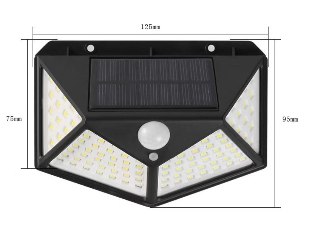 Meilleur escalier de jardin extérieur arrière-cour étanche IP67 énergie solaire 4 côtés éclairage applique LED capteur de mouvement LED lumière solaire