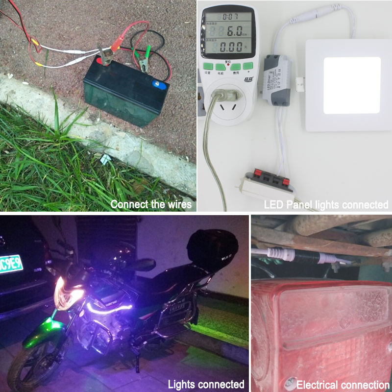 Ligne de prise de tête mâle et femelle cc connecteur d'alimentation cc boucle de verrouillage de l'adaptateur ligne de connecteur de câblage d'alimentation