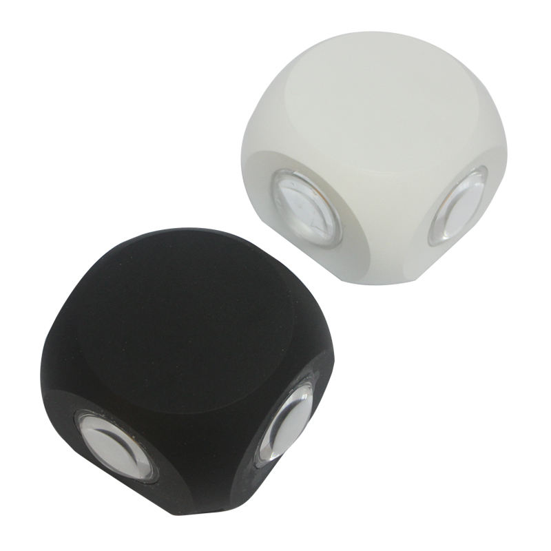 Moderne étanche 4W LED applique murale IP65 luminaires extérieurs lumière de jardin intérieur maison lampe de chevet éclairage