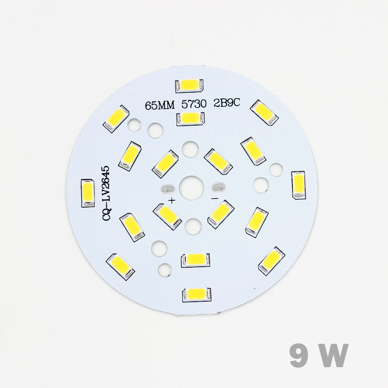 3W 5W 7W 9W 12W 15W 18W 20W 24W 5630/5730 luminosité SMD panneau lumineux panneau de lampe à LED pour plafond PCB avec LED