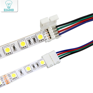 Connecteur de bande LED 2pin 8mm avec connexion sans fil pas besoin de connecteur de soudure/soudage pour bande LED 3528/5050