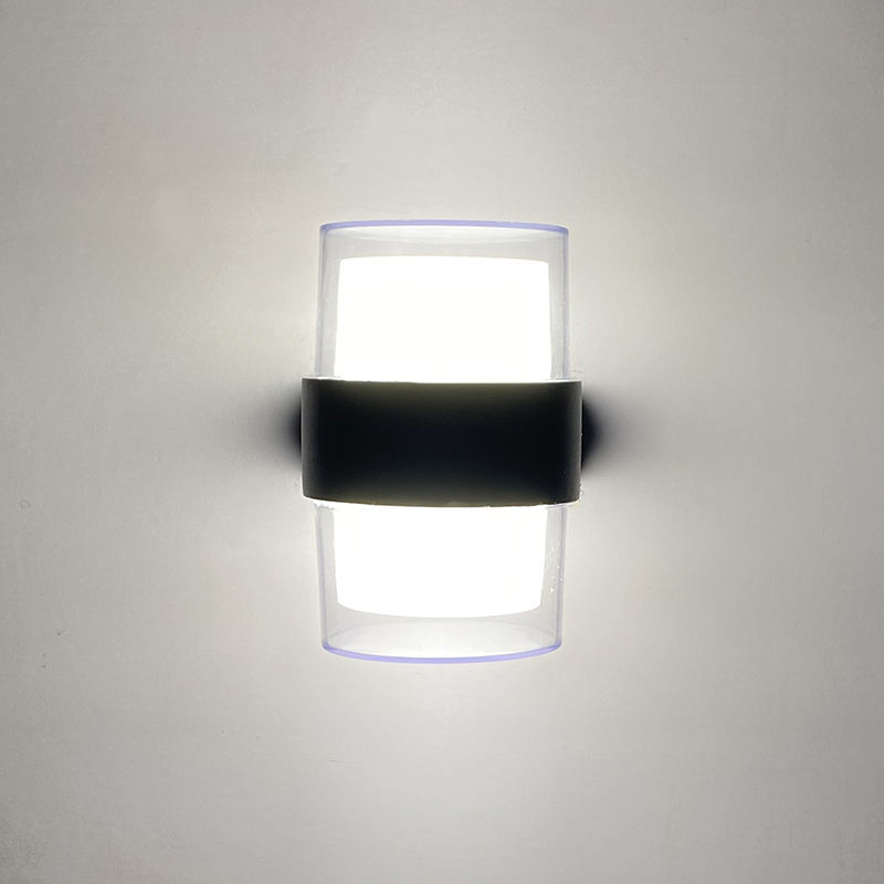 Fabriqué en usine 10W haut et bas applique murale pour cour jardin éclairage intérieur décor extérieur étanche LED Wandlamp