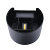 Conception de demi-cercle étanche led applique murale 6W éclairage extérieur avec luminaires à prix direct usine appliques lampe applique