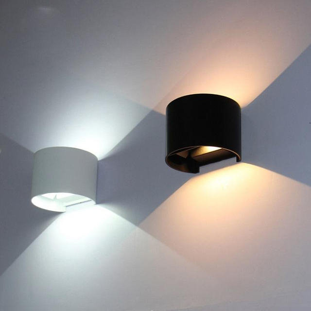 Nouvel article d'angle réglable étanche Led Wall Light 6W 12W pour la maison en plein air