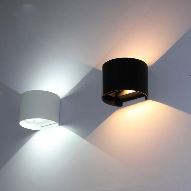 Nouvel article d'angle réglable étanche Led Wall Light 6W 12W pour la maison en plein air