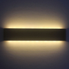 Nouveau moderne LED lampe en aluminium lampe de chevet applique chambre salle de bain miroir lumière longue onde noir et blanc Shell