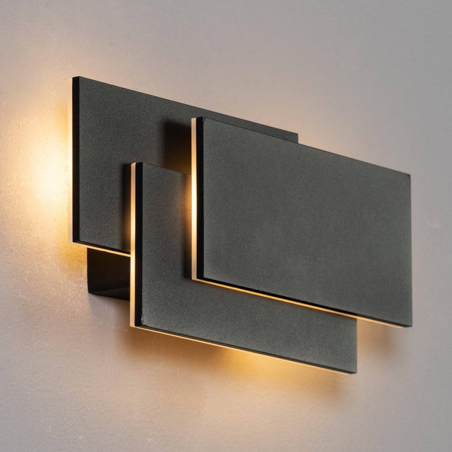 Nouvel hôtel moderne 12W led applique murale pour chambre salon chevet décoration intérieure noir vanité moderne se vend bien électronique