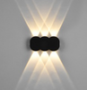 Nouvelle usine en gros IP65 en aluminium étanche extérieur haut et bas led applique murale pour la maison avec prix d'usine