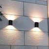 Haut et bas COB moderne LED appliques murales 10W éclairage extérieur intérieur mural étanche applique murale