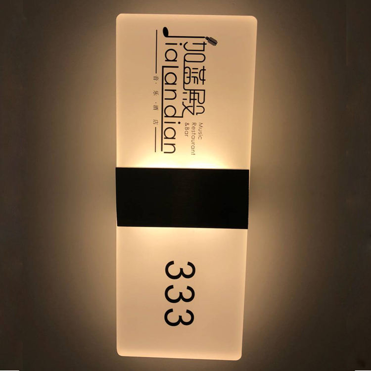 2023 nouvelle arrivée applique murale LED intérieure appliques lumineuses d'hôtel