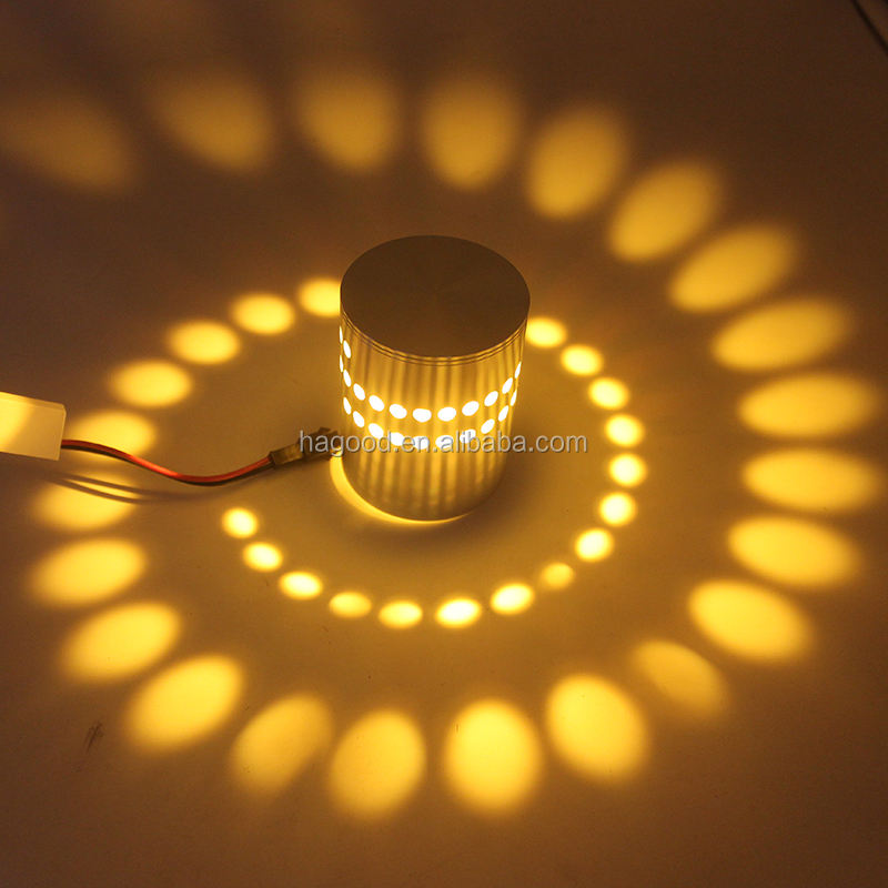 3W AC85 ~ 265V LED Intérieur Fantaisie Appliques Murales Moderne Applique Murale pour la Maison et la Décoration et l'Éclairage Comercial