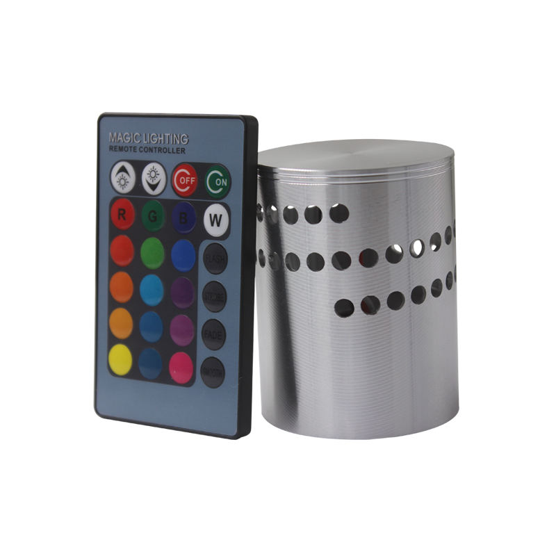 Usine vente directe spirale trou led applique murale veilleuse avec prix intérieur led lumières intérieur led éclairage