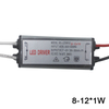 1-12W IP65 étanche lumière LED pilote AC85-265V DC3-43V LED transformateur adaptateur d'alimentation pour lampe à LED extérieure/puces
