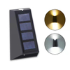 Lèche-mur solaire extérieur étanche haut et bas éclairage lampe décorative jardin maison applique murale