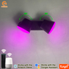 9W led appliques murales contrôle de l'application led lumières applique murale intelligente contrôle de téléphone mobile applique murale forme de tasse de thé peut être tournée TUYA APP lumières de contrôle