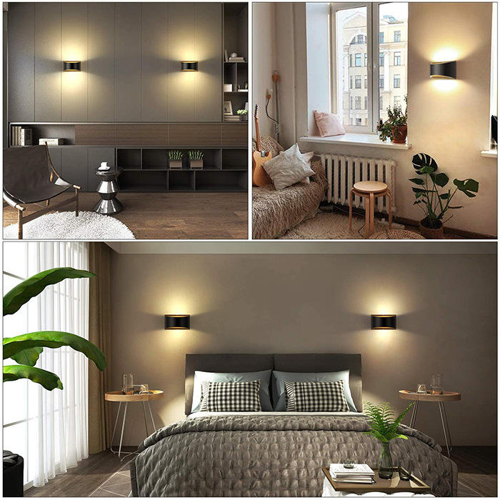 En gros Hôtel Mur Led Éclairage Décor Moderne Intérieur Maison Chambre Style Nordique Led Mur Lampe Lumières Décoratives pour La Maison