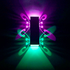 6W moderne mur LED lumière vers le bas éclairage Cube applique luminaire mural intérieur papillon éclairage décoration