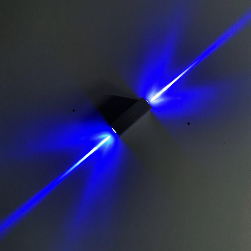2023 nouvelle lampe de mur LED extérieur étanche couloir mur éclairage 6W aluminium extérieur Lightintg