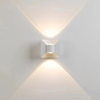 IP65 LED Applique Murale En Aluminium RVB Extérieur Étanche Clôture De Jardin Intérieur Mode Applique Murale Pour Chambre Chevet Salon Escaliers