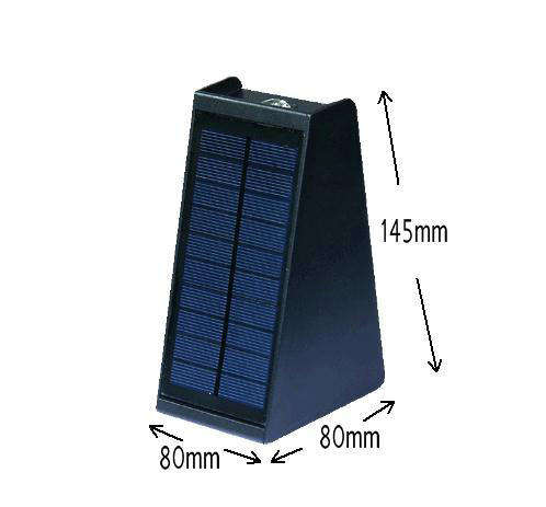 Meilleure vente fournisseur de la Chine lampe de mur infrarouge de capteur de mouvement extérieur étanche, capteur de jardin route de lumière solaire décorer