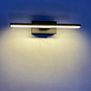 Applique murale de chevet de chambre à coucher à angle réglable rotatif éclairage LED intérieur applique murale à bande simple en aluminium