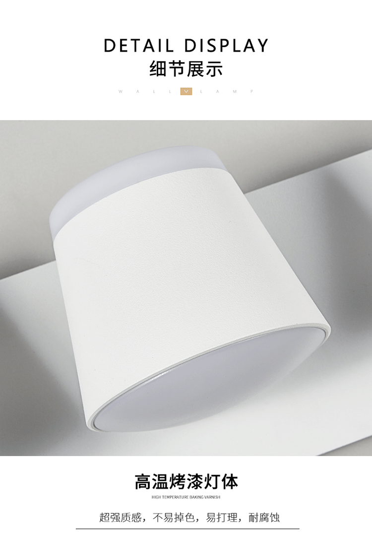 Lampes murales Led lumière linéaire haut et bas corps lumineux lampe article Style d'éclairage bureau moderne Rohs matériel Epistar flux d'entrée