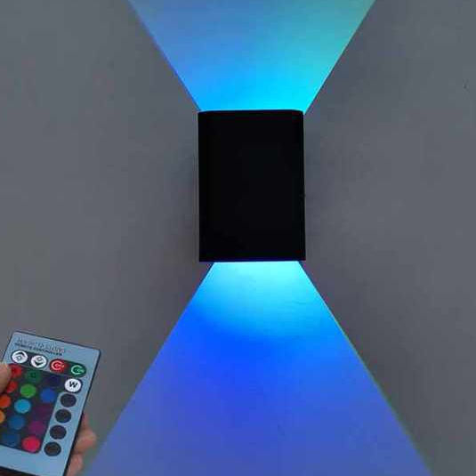  Éclairage en aluminium pour bureau à domicile et applique murale design avec lampes télécommandées pour la décoration de la maison