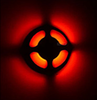 Lumière LED transmettant la lampe enterrée 1W extérieur étanche à la pluie intégré cour de jardin étape côté éclairage lampe de rez-de-chaussée