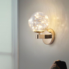 Nordic light Led Wall Lamp Gold Wall Light Spot mur usine gypsophile personnalité salon fond moderne minimaliste chambre chevet or applique murale