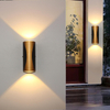 Applique Murale Led IP65 En Aluminium Moderne Montage En Surface Intérieur Extérieur Applique Paysage Jardin Applique Murale 360 ​​Degrés