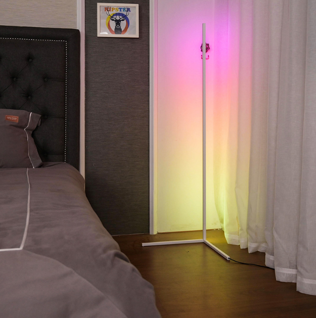Lumière faisante le coin de lampadaire de RVB de circuit intégré colorée avec la sécurité 100%