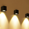 5W 10W Ip65 Up Down Étanche Bande Jardin Extérieur Morden Led Applique Murale Extérieure En Aluminium Applique Murale