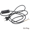 301 interrupteur de lumière meilleur prix qualité pour suspension vente chaude interrupteur à Double bouton fil de prise ue avec 100% de sécurité