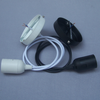 E27 vis suspendu lustre tête support de lampe avec fil lustre fil ensemble bricolage rétro lustre accessoires 0.5/1.8/2/3/4M
