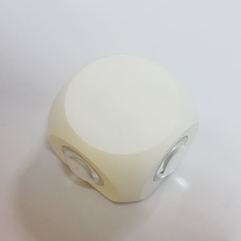 4W Led Applique Murale Extérieure Led Étanche Bâtiment Extérieur Porte Balcon Jardin Cour Mur Lampe