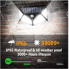 100LED applique solaire cour quatre côtés lampe solaire électroluminescente corps humain induction étanche lampe extérieure