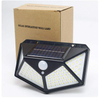 100LED applique solaire cour quatre côtés lampe solaire électroluminescente corps humain induction étanche lampe extérieure
