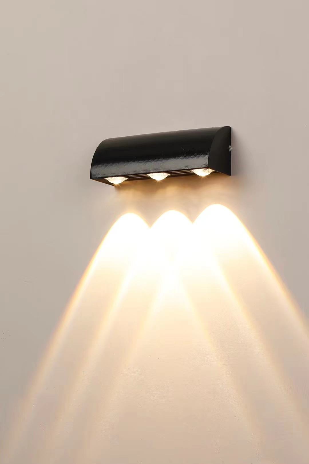 Moderne simple extérieur étanche LED applique cour lampes porte lampe terrasse balcon jardin applique murale prix usine