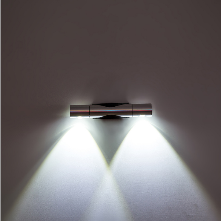 2W 6W AC85-265V applique murale 360 ​​degrés vente chaude miroir mural lumière de vanité avec la meilleure qualité