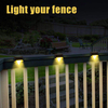 Énergie solaire lumière LED extérieur applique solaire rétro mur LED lampe chemin chemin mur paysage montage lampe étanche pour décor de jardin