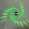 Simple Cercle Fond Décoration Lampes Moderne LED RVB Appliques Murales Salon Chambre Chevet Allée Couloir Éclairage Intérieur