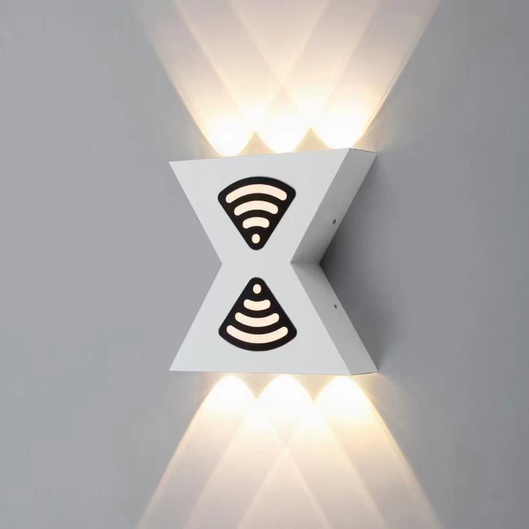 Étanche haut et bas applique murale chambre chevet Led fond applique tournant allée applique murale éclairage intérieur