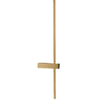 Bande applique murale intérieur led lumières LED longue applique murale bande applique murale or noir intérieur applique intérieure led escalier lumières led lumières pour l'intérieur