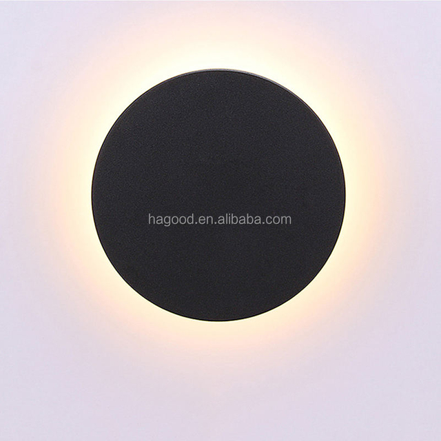 8W 12W Lumière Led Moderne Ronde Et De Haute Qualité Veilleuse Intérieure LED Moon Lights Eclipse Lights Indoor