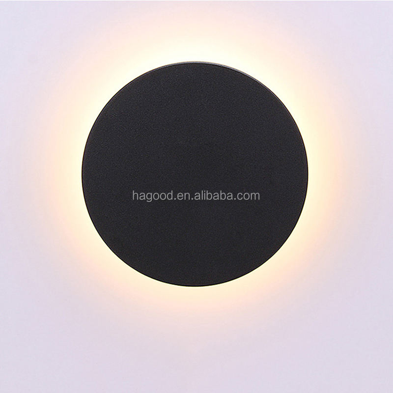 8W 12W Lumière Led Moderne Ronde Et De Haute Qualité Veilleuse Intérieure LED Moon Lights Eclipse Lights Indoor