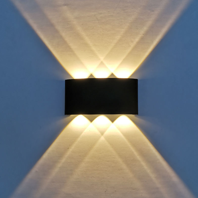 Applique murale extérieure APP télécommande Bluetooth-compatible Dimmable LED applique RGB utilisé pour la décoration de vacances AC85-265V