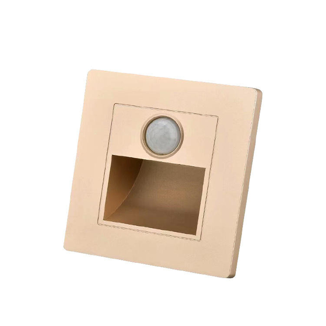 Veilleuse LED 86 type intégré lampadaire de détection de lumière LED lampe d'escalier étape lumière étape lampe pour la nuit répertoire d'usine