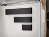 6W 12W 14W Rectangle Led Mur Allumant Noir Et Blanc Shell Led Applique Lumière Intérieure Led Lumière Bandes Intérieur