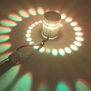 Spiral Hole RGB LED Applique Murale pour Intérieur Maison Décorer Fantaisie Veilleuses Plafonnier Loft Vogue Meubles